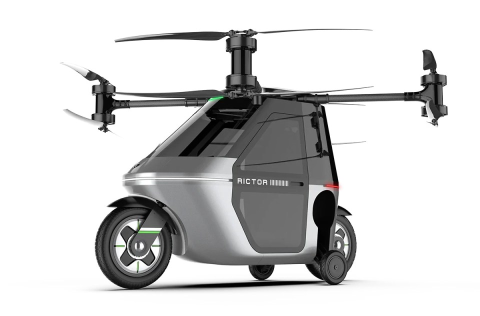 Now Ride the Skies, Not the Roads! World’s First Flying Bike – Skyrider X6 Launched